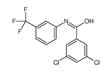 3,5-dichloro-N-[3-(trifluoromethyl)phenyl]benzamide结构式