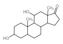 11-β-羟基雄酮结构式