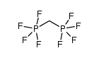 Methylenbis(tetrafluorphosphoran) Structure