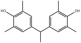 4,4'-(1,1-Ethanediyl)bis(2,6-dimethylphenol) structure