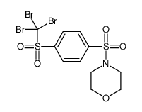 4-[4-(tribromomethylsulfonyl)phenyl]sulfonylmorpholine Structure