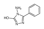 4-amino-3-phenyl-1H-1,2,4-triazol-5-one Structure