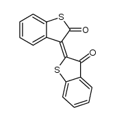 [2,3']bi[benzo[b]thiophenylidene]-3,2'-dione Structure