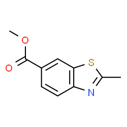 6-Benzothiazolecarboxylicacid,2-methyl-,methylester(9CI)结构式