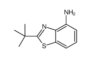 4-Benzothiazolamine,2-(1,1-dimethylethyl)-(9CI)结构式