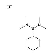 bis(dimethylamino)-piperidin-1-ylsulfanium,chloride Structure