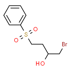 2-Butanol, 1-bromo-4-(phenylsulfonyl)- picture