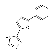 5-(5-phenyl-furan-2-yl)-1(2)H-tetrazole Structure
