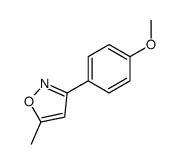 3-(4-methoxyphenyl)-5-methyl-1,2-oxazole Structure