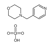 perchloric acid,4-(pyridin-4-ylmethyl)morpholine Structure