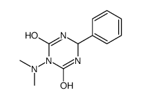 3-(dimethylamino)-6-phenyl-1,3,5-triazinane-2,4-dione Structure