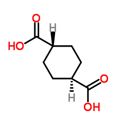 Trans-1,4-Cyclohexanedicarboxylic Acid structure