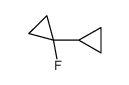 1-cyclopropyl-1-fluorocyclopropane Structure