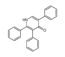 2,3,5-triphenyl-1H-pyridin-4-one结构式