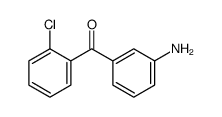 (3-aminophenyl)-(2-chlorophenyl)methanone结构式