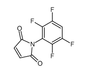 N-(2,3,5,6-tetrafluorophenyl)maleimide结构式