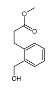 methyl 3-[2-(hydroxymethyl)phenyl]propanoate结构式