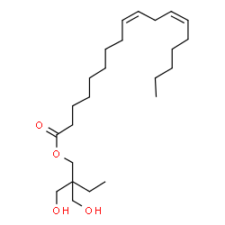 2,2-bis(hydroxymethyl)butyl (9Z,12Z)-octadeca-9,12-dienoate Structure