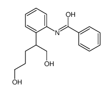 N-[2-(1,5-dihydroxypentan-2-yl)phenyl]benzamide Structure