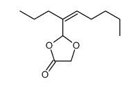 2-non-4-en-4-yl-1,3-dioxolan-4-one Structure