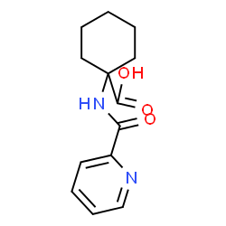 Cyclohexanecarboxylic acid, 1-[(2-pyridinylcarbonyl)amino]- (9CI)结构式