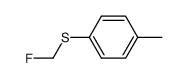 (fluoromethyl)(p-tolyl)sulfane Structure