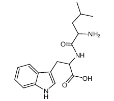 Nα-Leucyl-tryptophan Structure