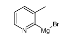 3-METHYL-2-PYRIDYLMAGNESIUM BROMIDE structure