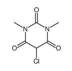 5-chloro-1,3-dimethylpyrimidine-2,4,6(1H,3H,5H)-trione Structure