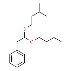 phenyl acetaldehyde diisoamyl acetal Structure