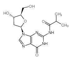 N2-Isobutyryl-2'-deoxyguanosine structure