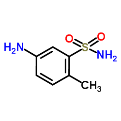 3-氨基-6-甲基苯磺酰胺结构式