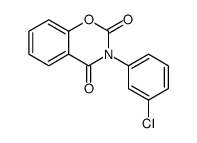 3-(3-chlorophenyl)-1,3-benzoxazine-2,4-dione Structure