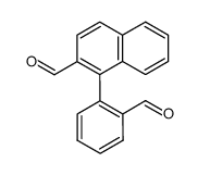 1-phenylnaphthalene-2,2'-dicarboxaldehyde Structure