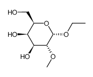 alpha-D-Galactopyranoside,ethyl2-O-methyl-(9CI)结构式