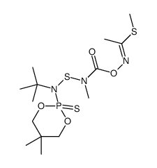 METHYLN-((((((1,1-DIMETHYLETHYL)(5,5-DIMETHYL-2-THIOXO-1,.结构式