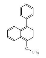 1-Methoxy-4-phenylnaphthalene Structure