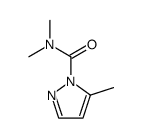 1H-Pyrazole-1-carboxamide,N,N,5-trimethyl- Structure