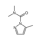 1H-Pyrazole-1-carboxamide,N,N,5-trimethyl- structure