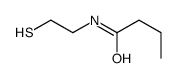 N-(2-sulfanylethyl)butanamide Structure