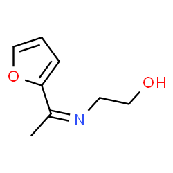 Ethanol, 2-[[1-(2-furanyl)ethylidene]amino]- (9CI) Structure