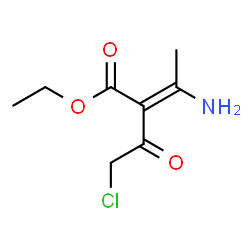 ethyl (E)-3-amino-2-(2-chloroethanoyl)but-2-enoate picture