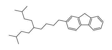 2-(5-isopentyl-8-methylnonyl)-9H-fluorene结构式