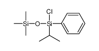 chloro-phenyl-propan-2-yl-trimethylsilyloxysilane结构式