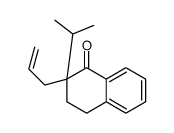 2-propan-2-yl-2-prop-2-enyl-3,4-dihydronaphthalen-1-one Structure