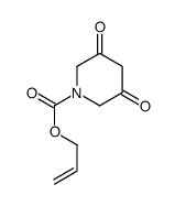 prop-2-enyl 3,5-dioxopiperidine-1-carboxylate Structure
