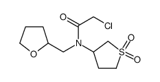 2-CHLORO-N-(1,1-DIOXIDOTETRAHYDROTHIEN-3-YL)-N-(TETRAHYDROFURAN-2-YLMETHYL)ACETAMIDE picture