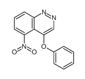 5-Nitro-4-phenoxycinnoline Structure