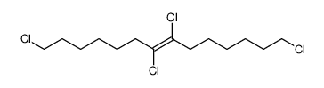 1,7,8,14-tetrachloro-tetradec-7-ene结构式