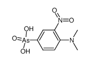 (4-dimethylamino-3-nitro-phenyl)-arsonic acid结构式